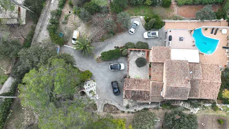 photo immobilière au drone